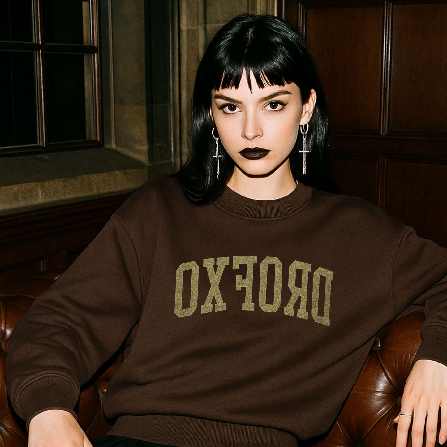 Oxford Glitch Edition | Classic Unisex Crewneck Sweatshirt
